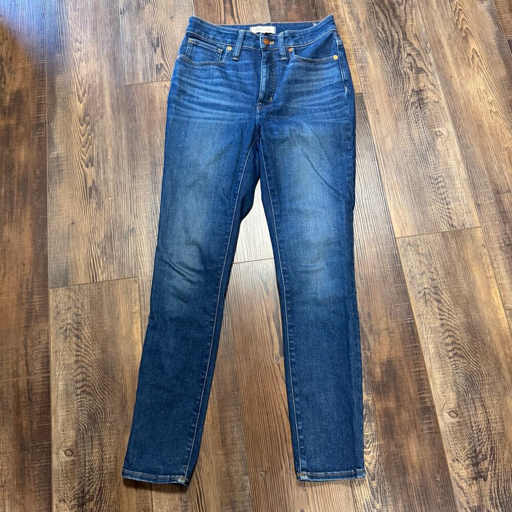 Madewell Women’s Curvy High Rise Skinny Dark Wash 27